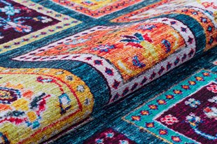 Yıkanabilir Dijital Baskılı Halı Klasik Koleksiyon 10640