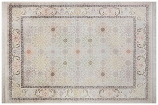 %100 Yün Halı Klasik El Dokuma Koleksiyonu VERSAILLES 800 IVORY/IVORY