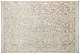 %100 Yün Halı Klasik El Dokuma Koleksiyonu VERSAILLES 802 IVORY/IVORY