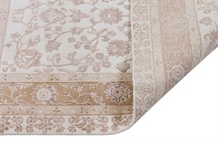 %100 Yün Halı Klasik El Dokuma Koleksiyonu VERSAILLES 818.A IVORY/LT.BROWN