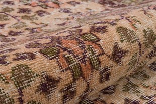 El Dokuma %100 Yün Türk Vintage Halı Yerli Üretim Ölçü;115 x 215
