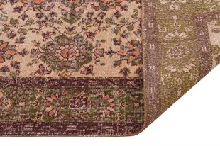 El Dokuma %100 Yün Türk Vintage Halı Yerli Üretim Ölçü;115 x 215