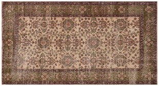 El Dokuma %100 Yün Türk Vintage Halı Yerli Üretim Ölçü;115 x 215