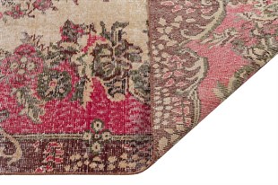 El Dokuma %100 Yün Türk Vintage Halı Yerli Üretim Ölçü;175 x 278