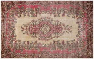 El Dokuma %100 Yün Türk Vintage Halı Yerli Üretim Ölçü;175 x 278