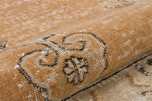 El Dokuma %100 Yün Türk Vintage Halı Yerli Üretim Ölçü;143 x 248