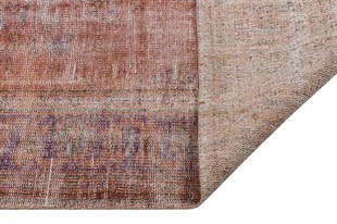 El Dokuma %100 Yün Türk Vintage Halı Yerli Üretim Ölçü;170 x 262