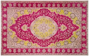 El Dokuma %100 Yün Türk Vintage Halı Yerli Üretim Ölçü;166 x 265