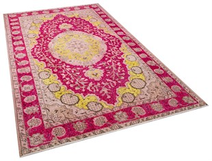 El Dokuma %100 Yün Türk Vintage Halı Yerli Üretim Ölçü;166 x 265