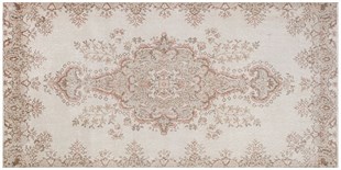 El Dokuma %100 Yün Türk Vintage Halı Yerli Üretim Ölçü;142 x 285