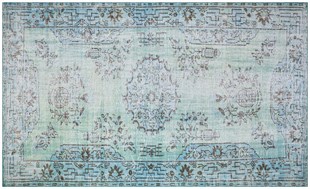 El Dokuma %100 Yün Türk Vintage Halı Yerli Üretim Ölçü;165 x 265