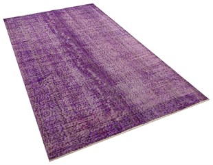 El Dokuma %100 Yün Türk Vintage Halı Yerli Üretim Ölçü;145 x 250