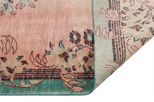 El Dokuma %100 Yün Türk Vintage Halı Yerli Üretim Ölçü;175 x 276