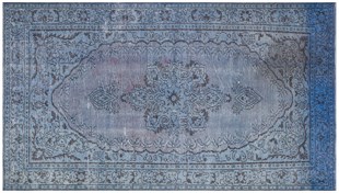 El Dokuma %100 Yün Türk Vintage Halı Yerli Üretim Ölçü;153 x 267