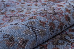 El Dokuma %100 Yün Türk Vintage Halı Yerli Üretim Ölçü;158 x 292