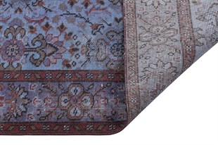 El Dokuma %100 Yün Türk Vintage Halı Yerli Üretim Ölçü;158 x 292