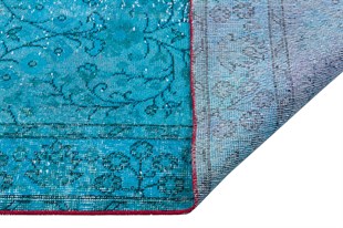 El Dokuma %100 Yün Türk Vintage Halı Yerli Üretim Ölçü;165 x 286