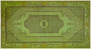 El Dokuma %100 Yün Türk Vintage Halı Yerli Üretim Ölçü;167 x 309