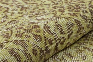 El Dokuma %100 Yün Türk Vintage Halı Yerli Üretim Ölçü;170 x 304