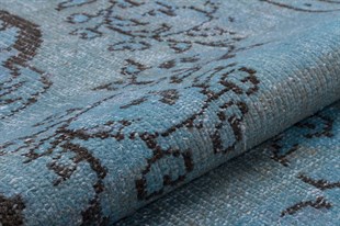 El Dokuma %100 Yün Türk Vintage Halı Yerli Üretim Ölçü;178 x 285