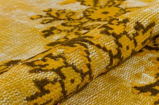 El Dokuma %100 Yün Türk Vintage Halı Yerli Üretim Ölçü;178 x 303