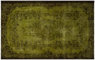 El Dokuma %100 Yün Türk Vintage Halı Yerli Üretim Ölçü;176 x 276
