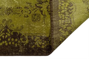 El Dokuma %100 Yün Türk Vintage Halı Yerli Üretim Ölçü;176 x 276