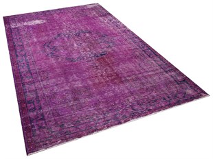 El Dokuma %100 Yün Türk Vintage Halı Yerli Üretim Ölçü;178 x 275