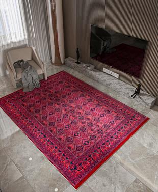 Yıkanabilir Dijital Baskılı Halı Klasik Koleksiyon MVHy.1132