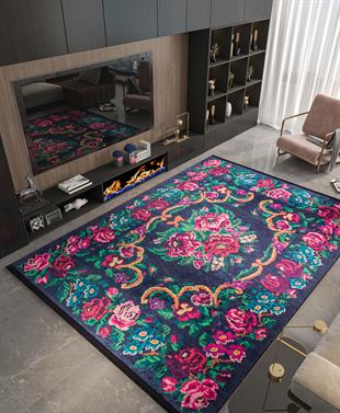 Yıkanabilir Dijital Baskılı Halı Klasik Koleksiyon TRKMN.55