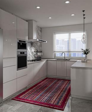 Yıkanabilir Dijital Baskılı Halı Klasik Koleksiyon TRKMN.95