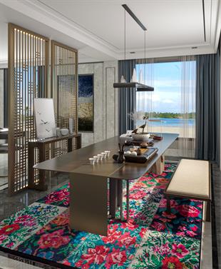 Yıkanabilir Dijital Baskılı Halı Klasik Koleksiyon TRKMN.38