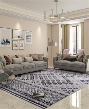 Yıkanabilir Dijital Baskılı Halı Klasik Koleksiyon TRKMN.79