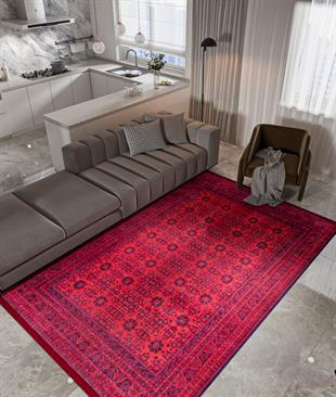 Yıkanabilir Dijital Baskılı Halı Klasik Koleksiyon TRKMN.07