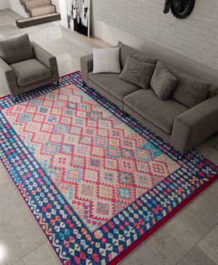 Yıkanabilir Dijital Baskılı Halı Klasik Koleksiyon TRKMN.52