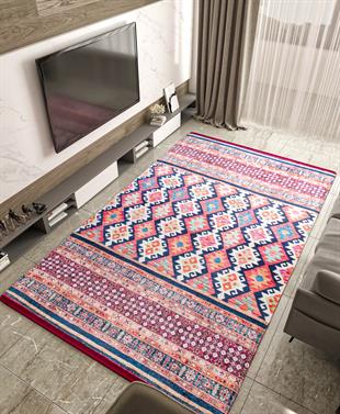 Yıkanabilir Dijital Baskılı Halı Klasik Koleksiyon TRKMN.63