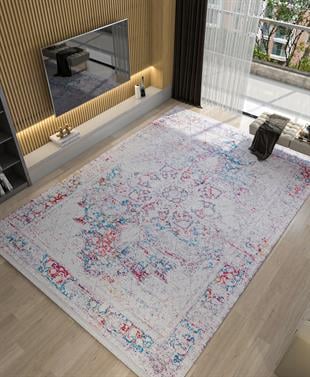 Yıkanabilir Dijital Baskılı Halı Klasik Koleksiyon TRKMN.45