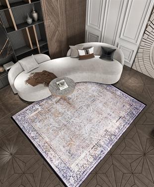 Yıkanabilir Dijital Baskılı Halı Klasik Koleksiyon TRKMN.41