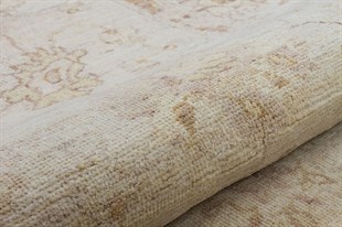 ALLMODE HAJIBA AFGAN UŞAĞI 557SB IVORY/IVORY 124x178cm 2.21m2 EL DOKUMA HALI