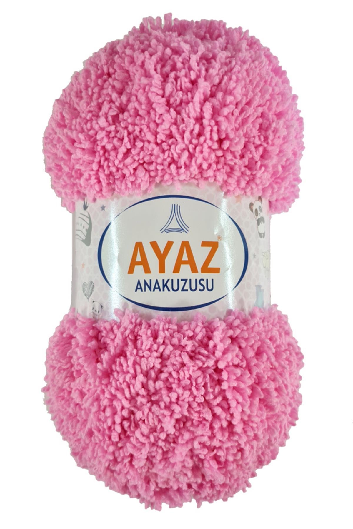 Ayaz Anakuzusu 1229 Şeker Pembe  El Örgü İpi |Bebe El Örgü İpi