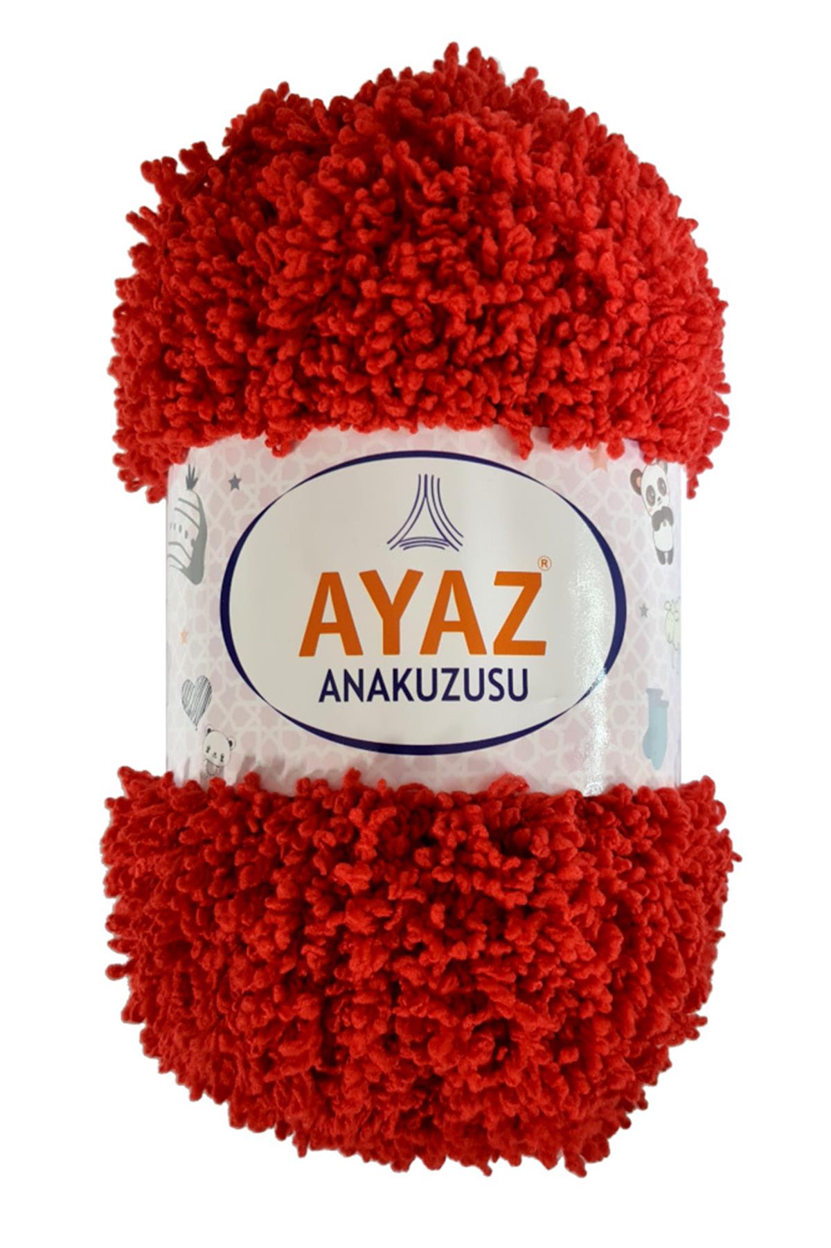 Ayaz Anakuzusu 1251 Kırmızı  El Örgü İpi |Bebe El Örgü İpi