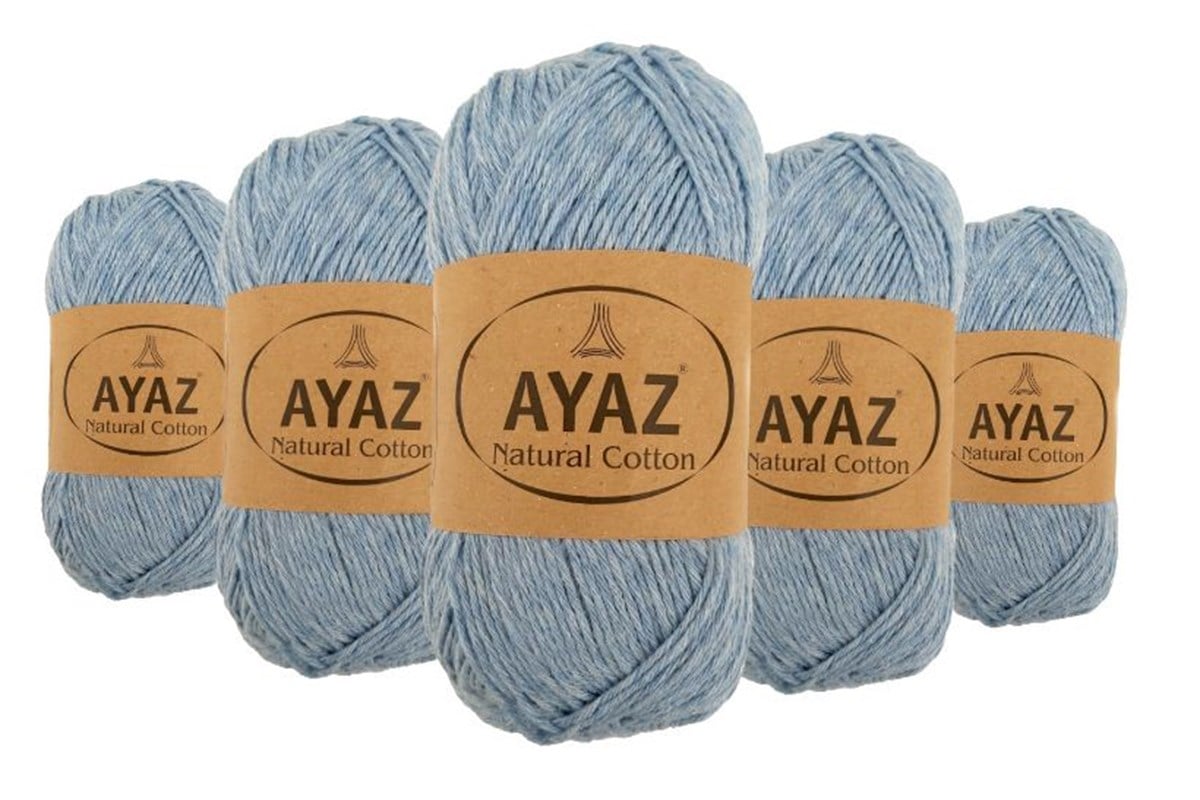 Ayaz Natural Cotton 1214 Bebe Mavi | 5'li Pk