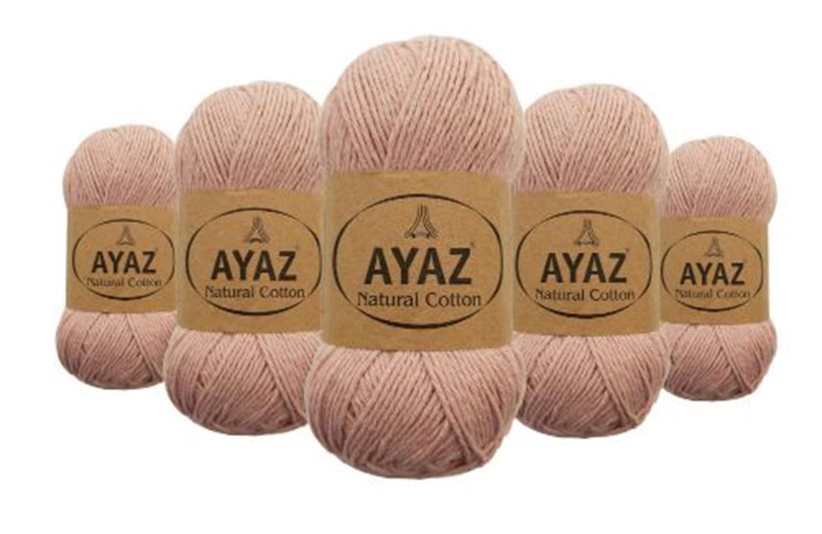 Ayaz Natural Cotton 35 Pudra | 5'li Pk