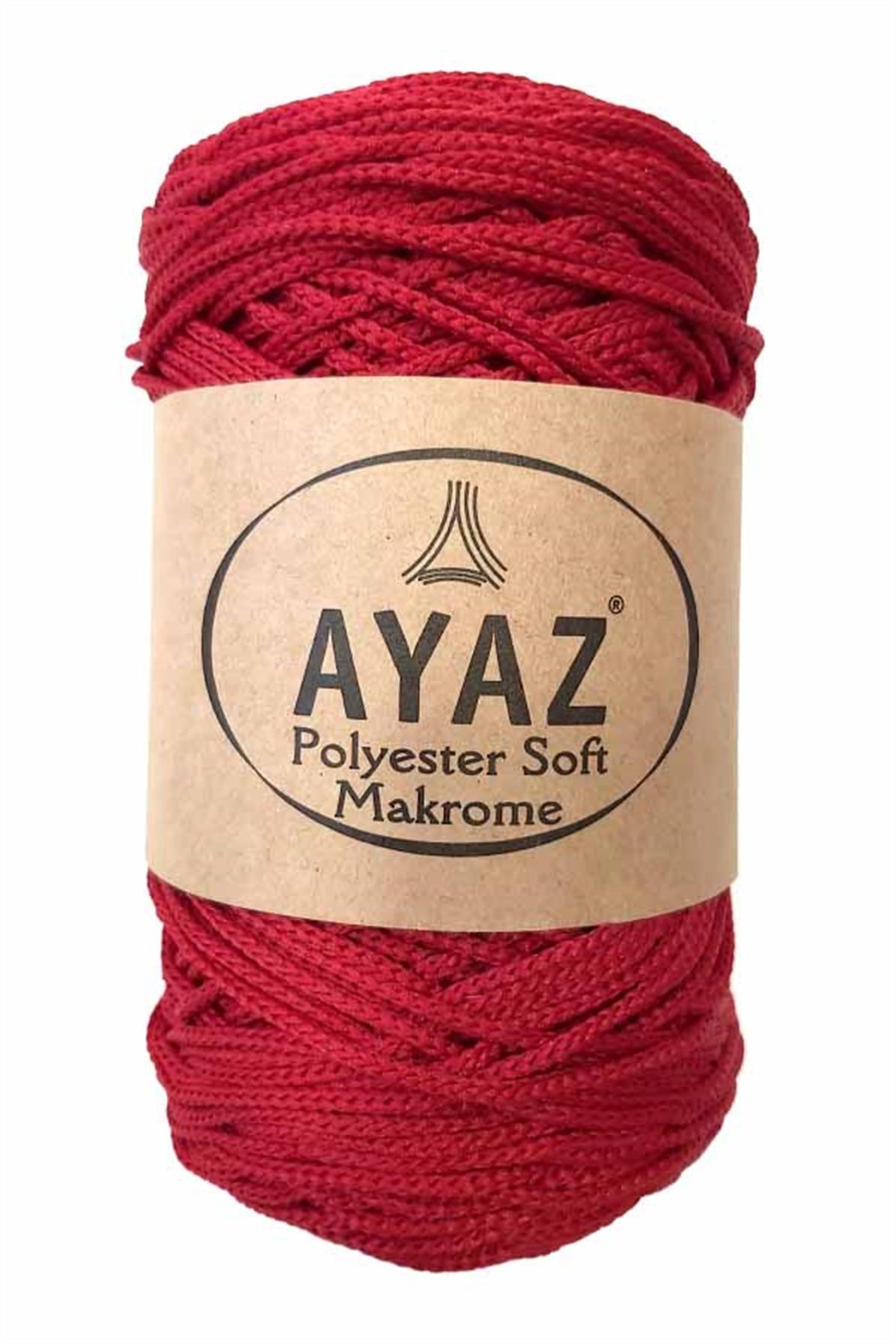 Ayaz Polyester Soft Makrome İpi 1251 Kırmızı