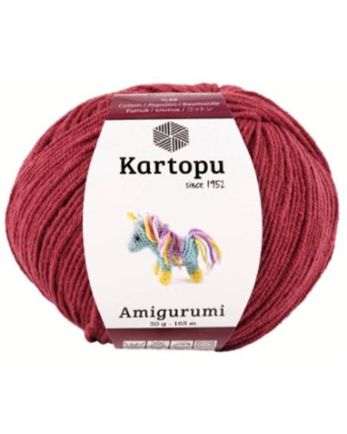 Kartopu Amigurumi K104 Bordo | El Örgü İpi