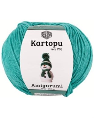 Kartopu Amigurumi K418 Yeşil| El Örgü İpi