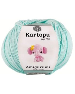 Kartopu Amigurumi K507 Su Yeşili | El Örgü İpi