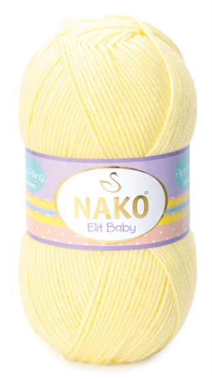 Nako Elit Baby 3664 - Tüylenmeyen İp - Bebek İpi