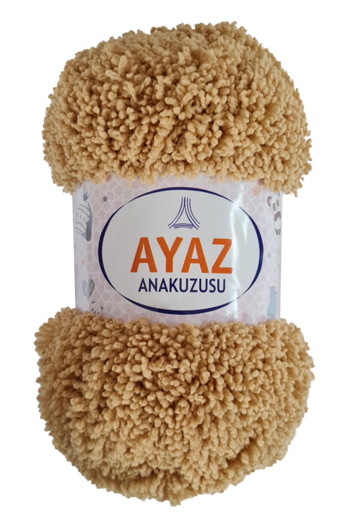 Ayaz Anakuzusu 1221 Sütlü Kahve Bebe El Örgü İpi |Bebe El Örgü İpi