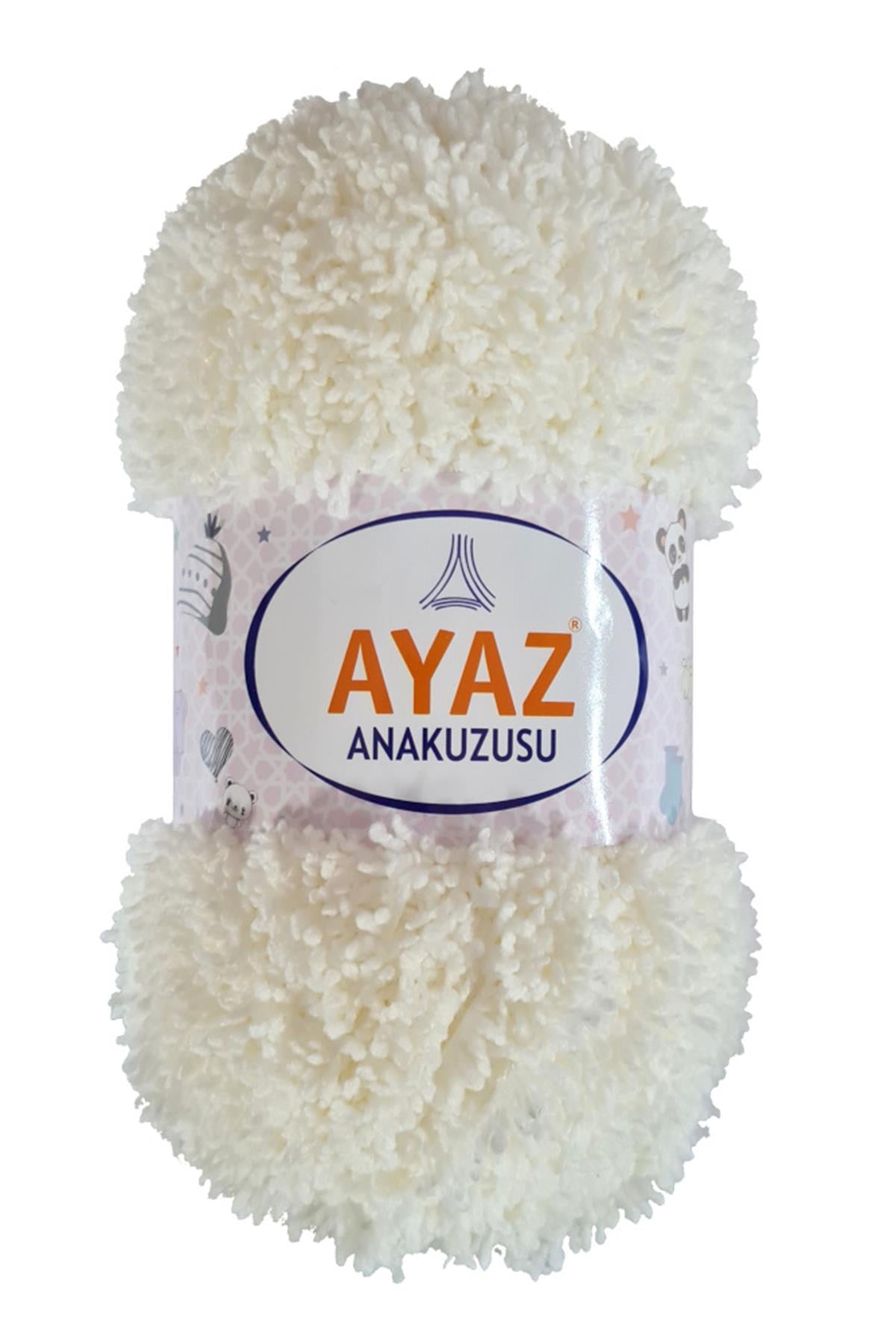 Ayaz Anakuzusu 1300 Krem Bebe El Örgü İpi |Bebe El Örgü İpi